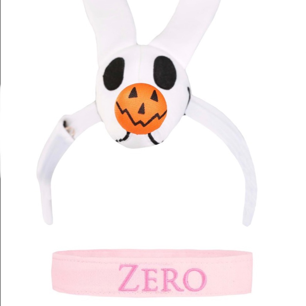 Disney Zero Nightmare Before Christmas Headband & Collar Set